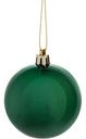 Ёлочное украшение Шар зеленый, 6,8см