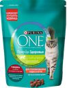 Корм Purina One для стерилизованных кошек с говядиной и спирулиной, 680 г