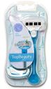 Бритвенный станок TopBeauty Paris Aloe Vera 5, 2 кассеты