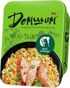 Лапша Домшим быстрого приготовления со вкусом курицы 90г