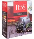 Чай чёрный Tess Thyme с ароматом Лимона и чабреца, 100×1,5 г