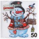 Салфетки бумажные Garmonia 1 слой 50шт.
