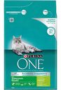 Корм для домашних кошек Purina One с индейкой и цельными злаками, 3 кг