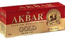 Чай чёрный Akbar Gold, 25×2 г