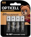 Батарейки Opticell Professional AA, 4шт