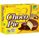 Пирожное Choco Pie Lotte Банан, 12×28 г