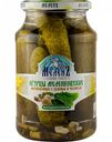 Огурцы маринованные МеленЪ Меленковские с зеленью и чесноком, 900 г