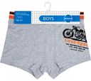 Трусы для мальчика Donland Boys цвет: светло-серый меланж, размер 122-128