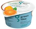 Десерт кокосовый Green Idea с йогуртовой закваской и соком апельсина и манго, 140 г