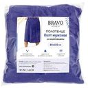 Полотенце-килт мужское Bravo цвет: синий, 80×150см