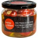 Перчики Черри Lubimo&Zdravo фаршированные сыром 370мл