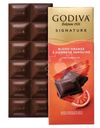 Шоколад тёмный Godiva с красным апельсином, 90г