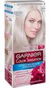 Крем-краска для волос суперосветляющая Garnier Color Sensation 901 Серебристый Блонд, 110 мл