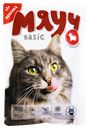 Влажный корм для взрослых кошек "Мяуч" Basic Говядина в соусе, 85 г