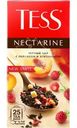 Чай Tess с персиком и земляникой чёрный, 25х1.5г