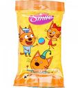 Влажные салфетки очищающие от чернил Smile Три Кота, в ассортименте, 15 шт.