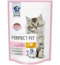 Сухой полнорационный корм Perfect Fit для котят от 2 до 12 месяцев с курицей, 650г