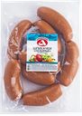 Шпикачки ЛЮБИМЫЕ, со шпиком, из мяса птицы (Армавирский), 100г