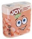 Туалетная бумага Joy Eco Персик 2 слоя 4 рулона