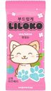 Мармелад Liloko экструдированный в форме ремешка кислый со вкусом и ароматом малины 100г