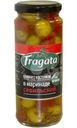 Оливки Fragata Севильский в маринаде с косточкой сорт Вердиаль, 340г