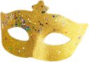 Маска карнавальная с лентой Мэджик Тайм золотая россыпь Феникс-Презент , 1 шт