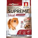 Корм для взрослых собак мелких и средних пород сухой Зоогурман Supreme Телятина, 1,2 кг