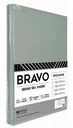 Простыня евро Bravo поплин цвет: зелёный, 220×215 см