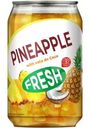 Напиток Fresh Pineapple с кусочками кокосового желе со вкусом ананаса 240мл