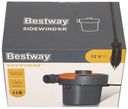 Насос электрический Bestway Sidewinder AC/DC 12В/220В с адаптером 490л/м 3 насадки в комплекте арт62142