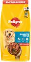 Корм Pedigree для взрослых собак всех пород с говядиной, 13 кг