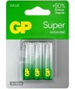 Батарейки GP Super Alkaline типоразмера  АА, 6шт