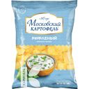 Картофель МОСКОВСКИЙ КАРТОФЕЛЬ хрустящий со вкусом сметаны/зелени, 150г