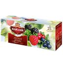Чай черный МАЙСКИЙ, Лесные ягоды, 25 пакетиков 