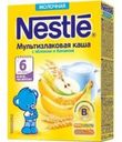 Каша молочная Nestle мультизлаковая с яблоком и бананом 6 мес 220 гр