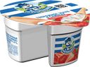 Продукт творожный ПРОСТОКВАШИНО Творожное зерно Клубника 5%, без змж, 140г