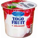 Йогурт двухслойный Молочный Мир Малина 2,5%, 150 г