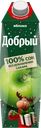 Сок ДОБРЫЙ Яблоко, 1л