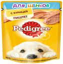 Влажный корм Pedigree паштет с курицей для щенков 80 г