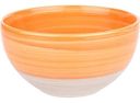 Салатник керамический цвет: оранжевый/серый, 13,5 см