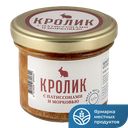 Консервы МЕДОВЫЙ ДОМ кролик/патиссон/морковь 100г