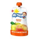 Пюре АГУША, Яблоко, персик с 6 мес., 90г