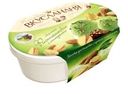 Мороженое пломбир Вкусландия Фисташковое с миндалем 450г