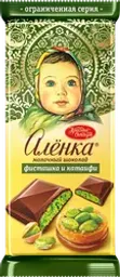 Шоколад молочный АЛЕНКА фисташка и катаифи