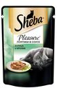 Корм для кошек Sheba Pleasure курица кролик, 85 г (мин. 10 шт)