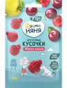 Кусочки ФрутоНяня фруктовые из яблок и вишни с 12 месяцев, 15г