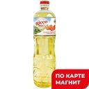 Масло подсолнечное МИСТЕР РИККО рафинированное с экстрактом сицилийского апельсина, 1л