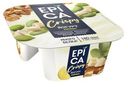 Йогурт 8.6% Epica Crispy с лимоном и смесью из семян тыквы, печенья и белого шоколада, 140 г