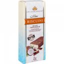 Десерт творожный глазированный Б.Ю. Александров Biscuini Mini с кокосом и бисквитом в молочном шоколаде 20%, 40 г
