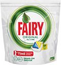 Капсулы для посудомоечных машин Fairy Original All In One лимон, 84 шт.